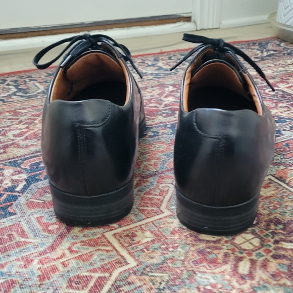 Weber Schuh - Plain Toe Blucher Black Derby Shoes US Men's size 8.5 - Picture 2 of 6